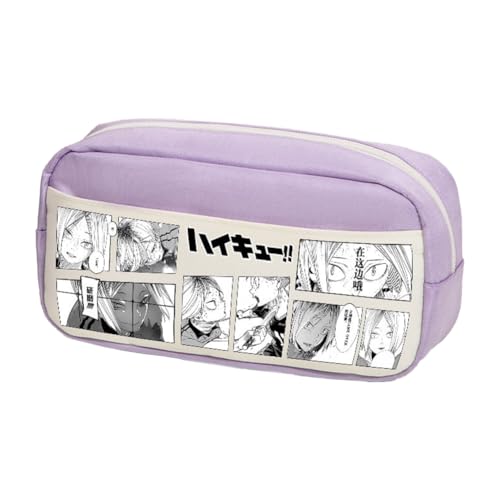 Xinnice Kozume Kenma/Shoyo Hinata Federmäppchen Pencil Case Anime Federmäppchen Jungen Kageyama Merch Große Kapazität Federtasche Geschenk von Xinnice