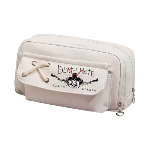 Xinnice Light Yagami Federmäppchen Misa Amane Anime Pencil Case Saitama Merch Federmappe Mädchen Anime Mäppchen Junge von Xinnice