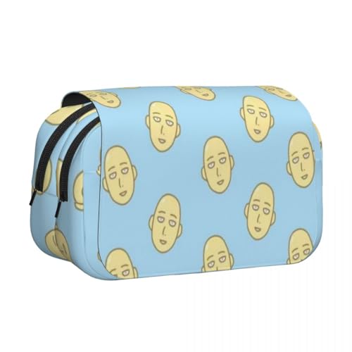 Xinnice Saitama Federmäppchen Genos Anime Pencil Case Saitama Merch Federmappe Mädchen Anime Mäppchen Junge von Xinnice
