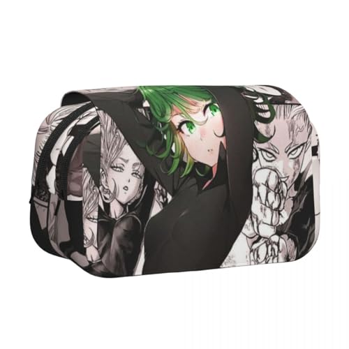 Xinnice Saitama Federmäppchen Genos Anime Pencil Case Saitama Merch Federmappe Mädchen Anime Mäppchen Junge von Xinnice