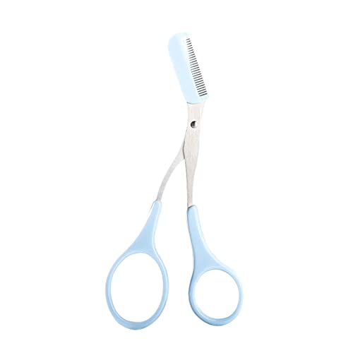 Augenbrauenschneiderschere Mit Kamm Wimpern Haarschere Edelstahl Augen Brow Pflegewerkzeug Für Frauen Mädchen Augenbrauen Trimmer Für Frauen von Xinsheinelry