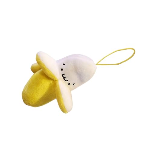 Kreatives Plüsch Bananenschale Keychain Tasche Charmanhänger Soft Spielzeug Für Rucksackdekoration Und Geschenk Für Kinder Und Erwachsene von Xinsheinelry