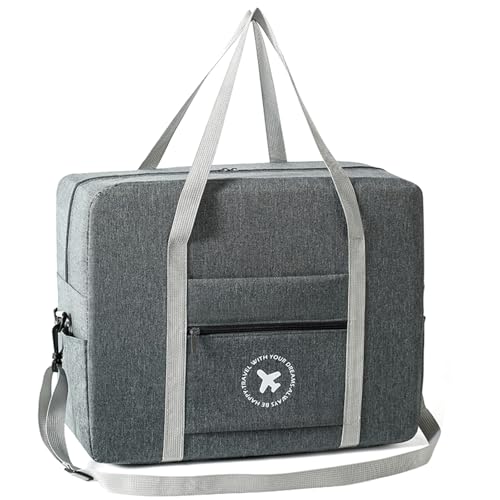 Mehrzweck Handgepäcktasche Mit Großem Fassungsvermögen Für Flugzeuge Über Nacht Mehrere Fächer Wasserabweisende Reisehandtasche von Xinsheinelry
