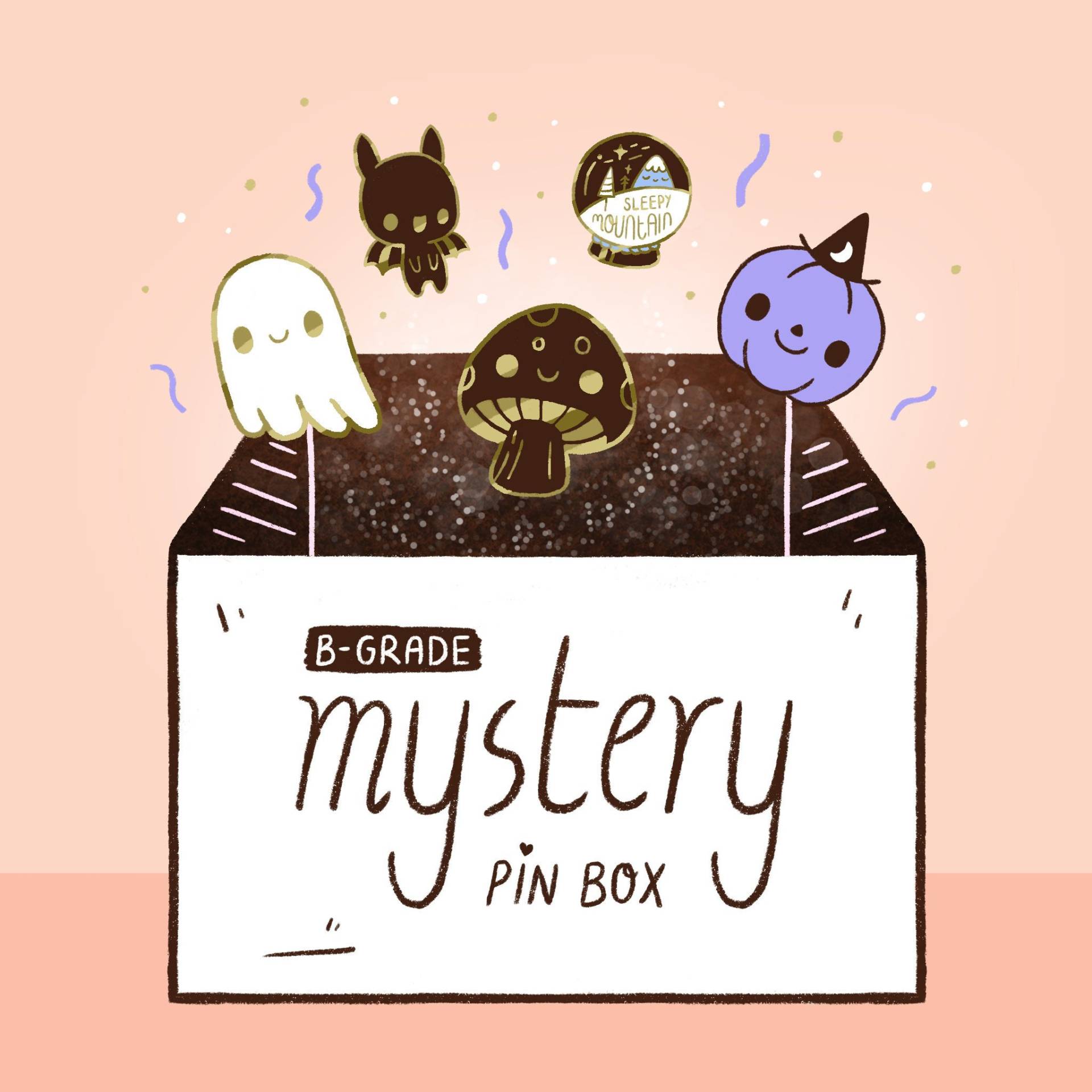 B- Grade Mystery Pin Box - 5 Zufällige Pins B- Grade Mystery Pin Box - 5 Zufällige Pins von XintuStore
