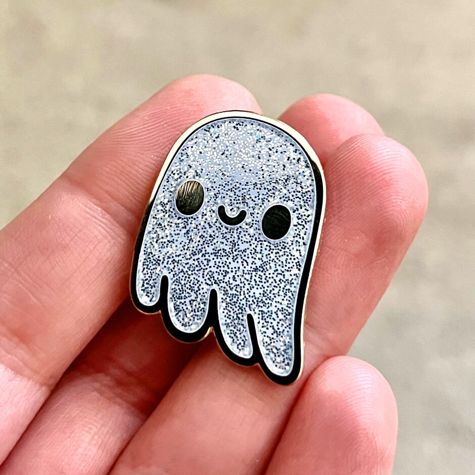 Glitzer Geist Emaille Pin Glitzer Geist Emaille Pin von XintuStore