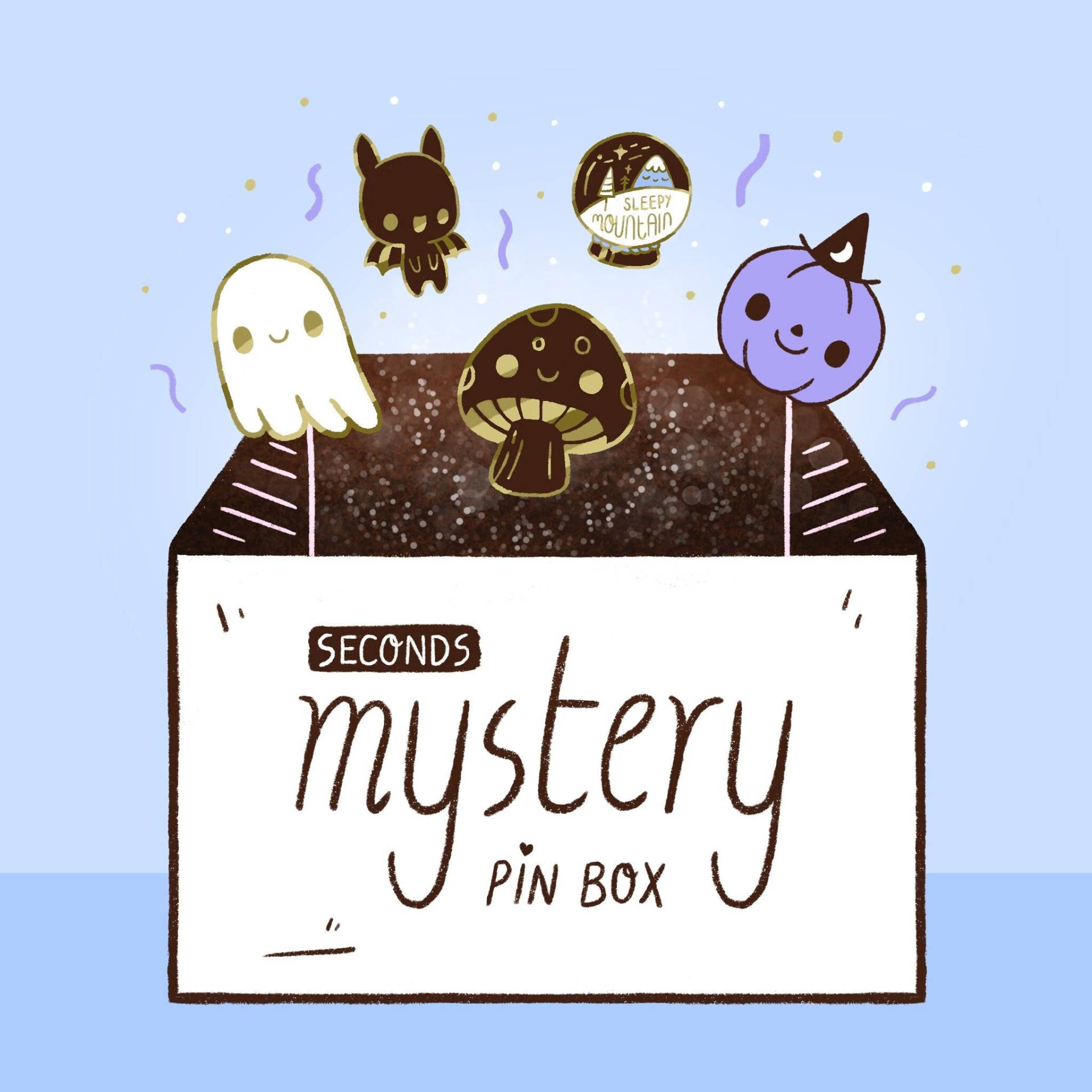 Seconds Mystery Pin Box - 5 Zufällige Pins Seconds Mystery Pin Box - 5 Zufällige Pins von XintuStore