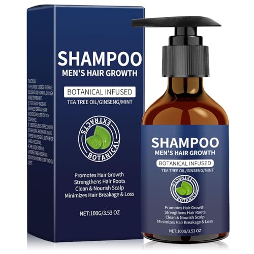 Hair Growth Shampoo, shampoo for men 100ml, Shampoo for hair loss, Fördert das Haarwachstum, Stärkt die Haarwurzeln, Reinigt und pflegt die Kopfhaut, Reduziert Haarbruch und Haarausfall von Xionghonglong