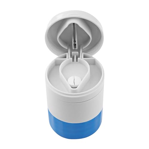 Tablettenmörser mit Depotfach, Tabletten Zerkleinern Mörser, Multifunktionaler Tablettenzerkleinerer Ablettenmörser Pillenmörser Medikamentenmöser Pill crusher Grinder Tablettenmörser mit Depotfach, Tabletten Zerkleinern Mörser, Multifunktionaler Tablettenzerkleinerer Ablettenmörser Pillenmörser Medikamentenmöser Pill crusher Grinder von Xistuoz