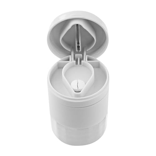 Tablettenmörser mit Depotfach, Tabletten Zerkleinern Mörser, Multifunktionaler Tablettenzerkleinerer Ablettenmörser Pillenmörser Medikamentenmöser Pill crusher Grinder von Xistuoz