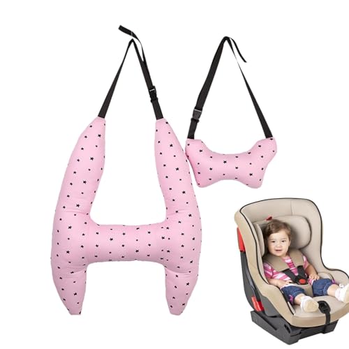 Xistuoz Auto-Kissen für Reisekissen, 2 Stück, H-förmiges Autokissen, bequemes Reisekissen im Flugzeug, Lendenwirbelkissen, Reise-Artefakt Xistuoz Auto-Kissen für Reisekissen, 2 Stück, H-förmiges Autokissen, bequemes Reisekissen im Flugzeug, Lendenwirbelkissen, Reise-Artefakt von Xistuoz