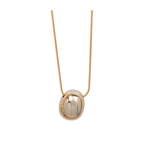 Xisulay Charmante Halskette-Legierung Anhänger Goldene Halskette für Frauen Star Herzgeformte Charmelegierung Schmuck rostresistentes Accessoire-Geschenk Frau oder Freundin exquisite B von Xisulay