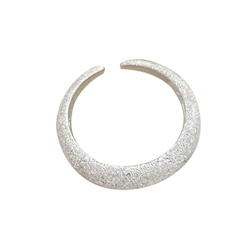 Xisulay Zugesperrter Ring Gefriert verstellbarer Öffnungsring Sparkling Star Sky Legierung Schmuck für Frauen ideal für Partys, die tägliche Verschleiß elegantes Fingerzubehör A von Xisulay