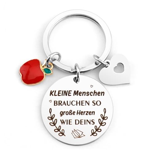 XiuSpark Abschiedsgeschenk Erzieherin,Lehrer Geschenk Lehrerin Geschenk zum Abschied,Dankeschön Geschenke klein,Danke Schlüsselanhänger,Danke Geschenke für Erzieherin Lehrer Lehrerin Weihnachten von XiuSpark