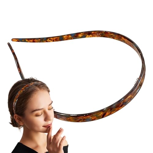Xiwhuua Dünne Haarbänder,Haarstirnband | Dünne Stirnbänder mit Zähnen Damen | Modisches Haarstyling-Zubehör, bequeme Kopfbedeckung, Haardekoration für Frauen mit Brille Xiwhuua Dünne Haarbänder,Haarstirnband | Dünne Stirnbänder mit Zähnen Damen | Modisches Haarstyling-Zubehör, bequeme Kopfbedeckung, Haardekoration für Frauen mit Brille von Xiwhuua