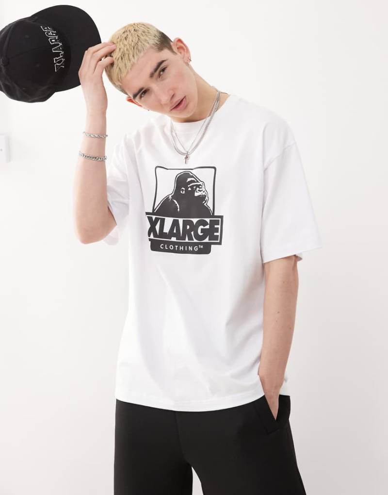 XLARGE - Oversize-T-Shirt in Weiß mit OG-Logoprint von Xlarge