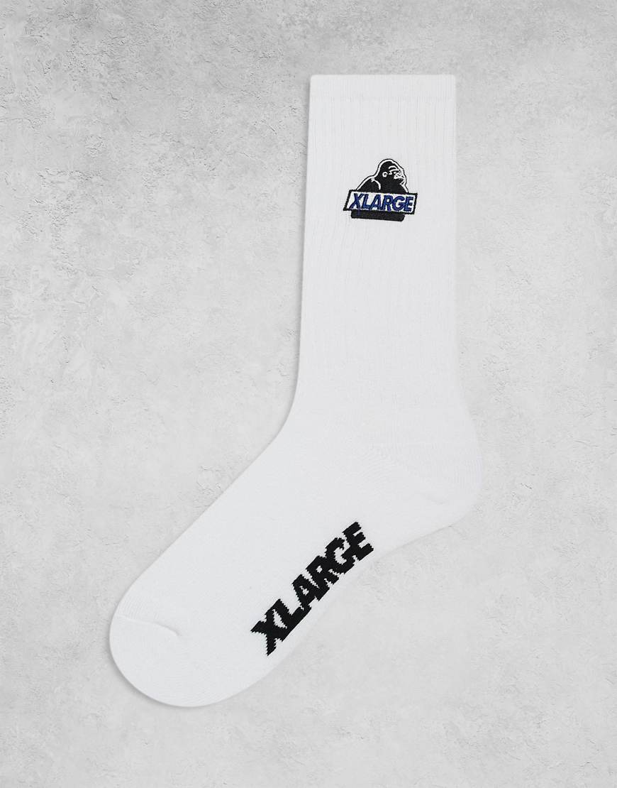 XLARGE - Socken in Weiß mit gesticktem OG-Logo XLARGE - Socken in Weiß mit gesticktem OG-Logo von Xlarge