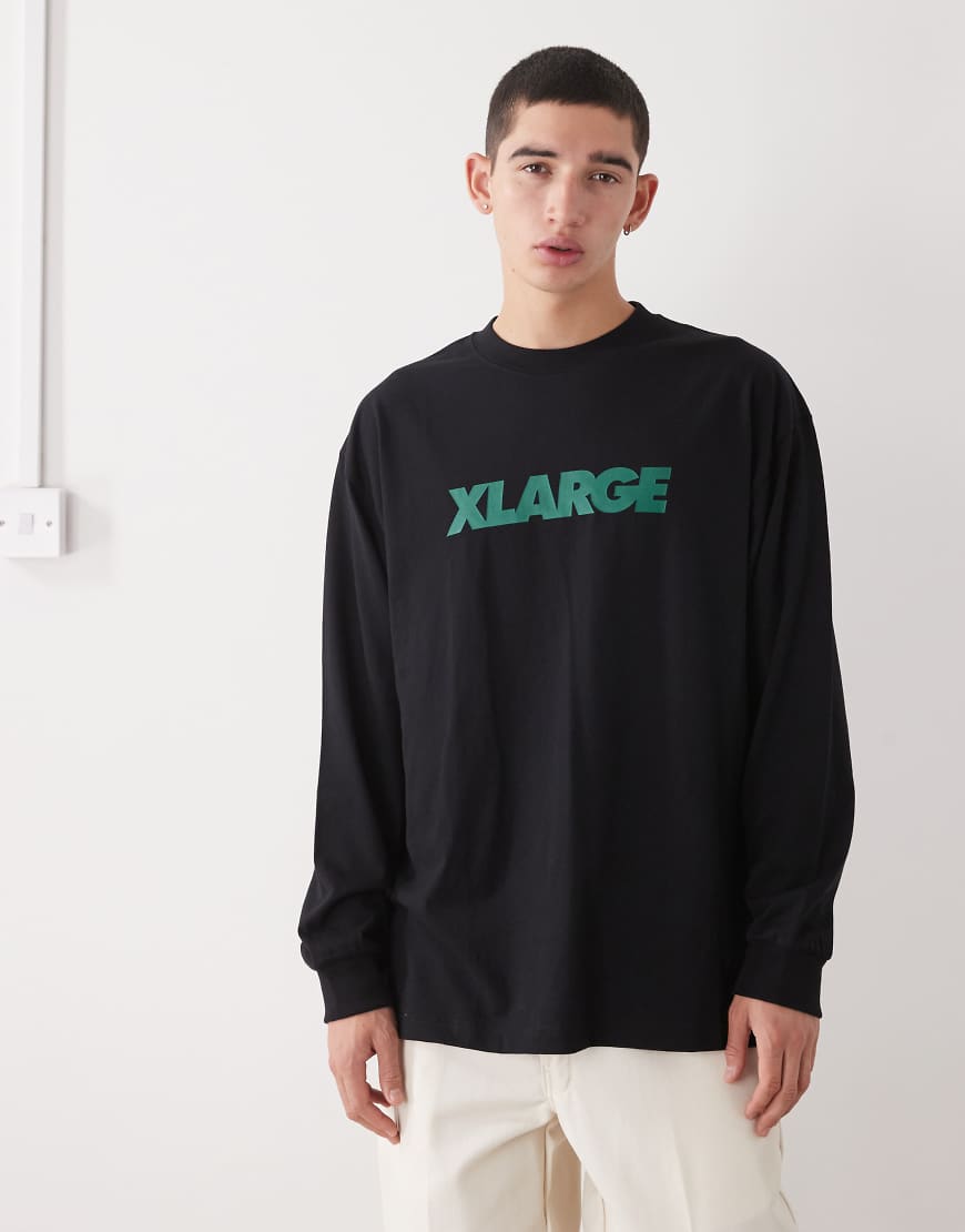 XLarge - Langärmliges T-Shirt in Schwarz mit Logo von Xlarge