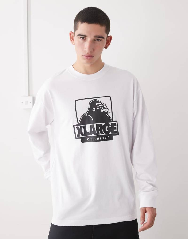 XLarge - OG - Langärmliges T-Shirt in Weiß mit Grafiklogo von Xlarge