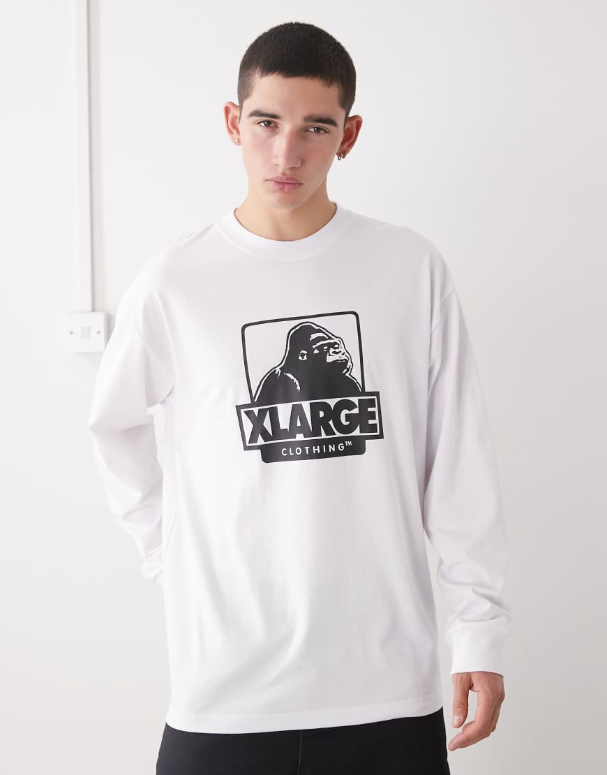 XLarge - OG - Langärmliges T-Shirt in Weiß mit Grafiklogo von Xlarge