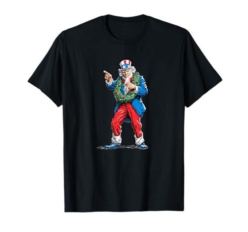 US Weihnachtskranz für Erwachsene und Kinder T-Shirt US Weihnachtskranz für Erwachsene und Kinder T-Shirt von Xmas Sam Outfit