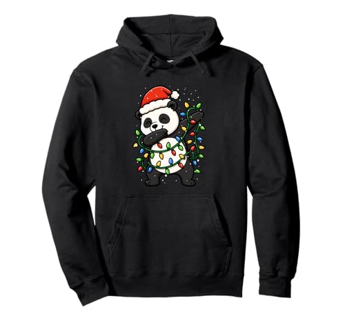 Lustiger Panda Dabbing Weihnachten Weihnachten Feiertage Jungen Mädchen Kinder Pullover Hoodie von XmasAxis1