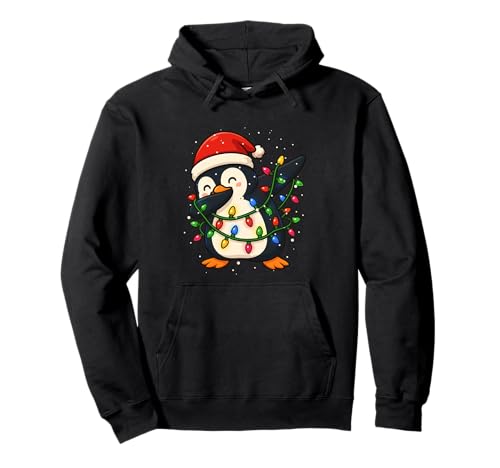 Lustiger Pinguin Dabbing Weihnachten Weihnachten Feiertage Jungen Mädchen Kind Pullover Hoodie von XmasAxis1