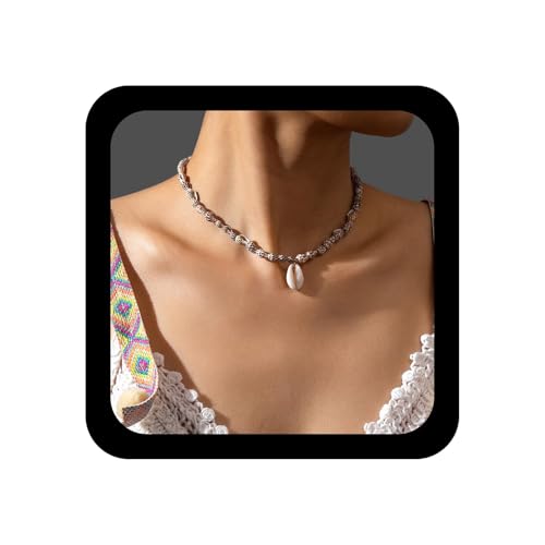 Xmsrn Vintage Kauri Anhänger Halskette Boho Jakobsmuschel Choker Halskette Ozean Muschel Kette Strang Kauri Braun Jakobsmuschel Kette Schmuck Für Frauen Xmsrn Vintage Kauri Anhänger Halskette Boho Jakobsmuschel Choker Halskette Ozean Muschel Kette Strang Kauri Braun Jakobsmuschel Kette Schmuck Für Frauen von Xmsrn