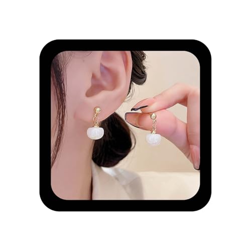 Xmsrn Vintage Meerjungfrau Perle Ohrstecker Perle Tropfen Ohrringe Boho Schwimmende Ohrringe Meerjungfrau Baumeln Schmuck Für Frauen von Xmsrn