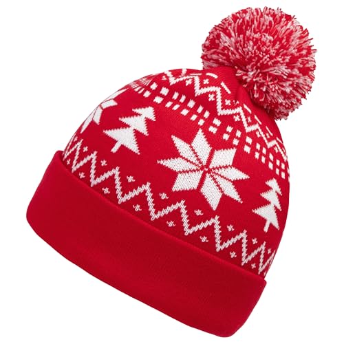 Xmtiom Weihnachten Strickmütze Weihnachtsmützen Unisex Wintermütze Erwachsene Winter Weihnachtshut Gestrickte Warme Bommelmütze Xmtiom Weihnachten Strickmütze Weihnachtsmützen Unisex Wintermütze Erwachsene Winter Weihnachtshut Gestrickte Warme Bommelmütze von Xmtiom
