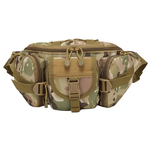 Jagd Fanny Pack wasserresistente Camo Fanny Pack große Kapazität Jagd Pack mehrere Taschen Fanny Pack für Männer Outdoor Jagd Fischerei Wandern Klettern von Xoeryoy
