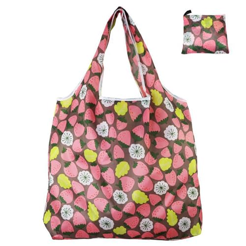 Xoktlde Große, faltbare Einkaufstasche und vielseitig mit reichlich Stauraum, leichte Tasche, geeignet für Reisen und Picknicks, faltbare Einkaufstasche, Lebensmittelaufbewahrung, Einkaufstasche Xoktlde Große, faltbare Einkaufstasche und vielseitig mit reichlich Stauraum, leichte Tasche, geeignet für Reisen und Picknicks, faltbare Einkaufstasche, Lebensmittelaufbewahrung, Einkaufstasche von Xoktlde