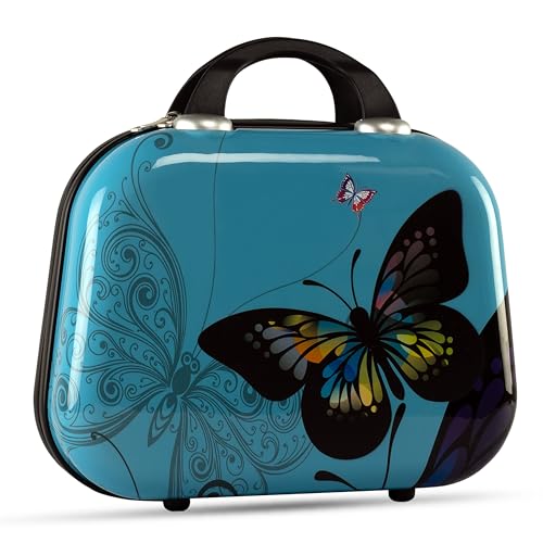 Xonic Kosmetikkoffer Damen – Beauty Case Hartschale für Reisen – Robustes Beautycase Damen mit Tragegriff – Kosmetik Koffer leicht & stabil – Beautycase mit Hartschale von Xonic