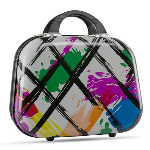 Xonic Kosmetikkoffer Damen – Beauty Case Hartschale für Reisen – Robustes Beautycase Damen mit Tragegriff – Kosmetik Koffer leicht & stabil – Beautycase mit Hartschale von Xonic