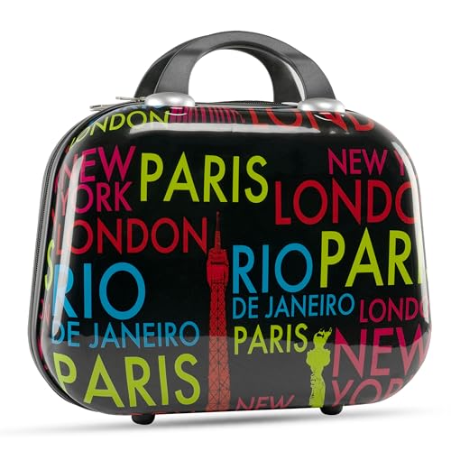 Xonic Kosmetikkoffer Damen – Beauty Case Hartschale für Reisen – Robustes Beautycase Damen mit Tragegriff – Kosmetik Koffer leicht & stabil – Beautycase mit Hartschale von Xonic