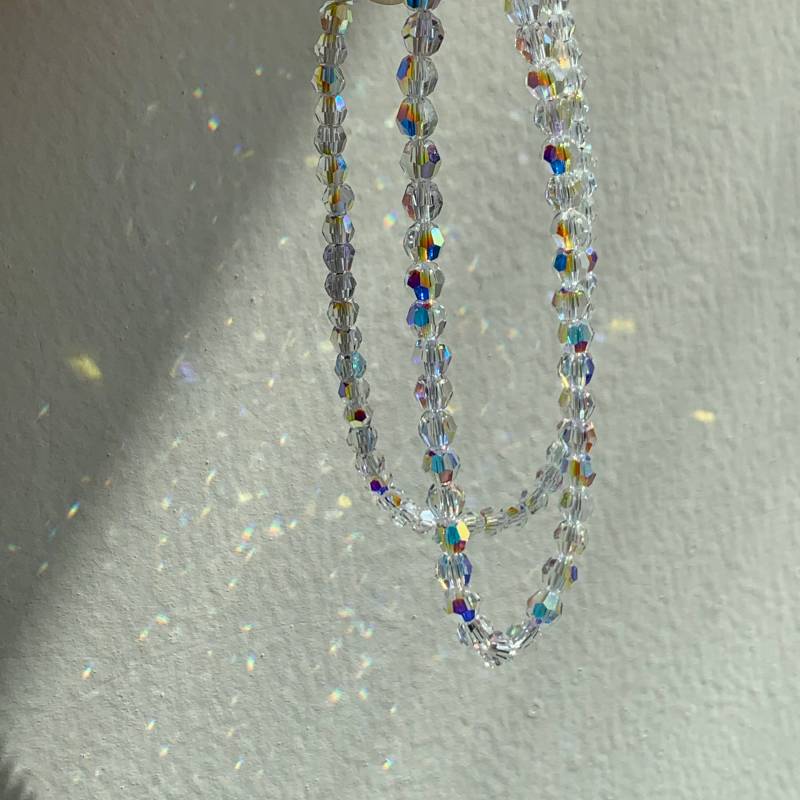 Funkelndes Swarovski Kristall Armband, Klitzekleines Kristallarmband, 3 Mm, 4 Mm von XpearlJAL