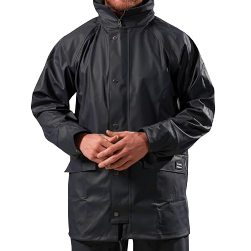Xpert - Swampmaster Stormgear Unisex Wasserdichte Jacke Windbreaker Atmungsaktiv No Sweat Workwear Jacke für Männer und Frauen Regenmantel für Arbeit, Angeln, Radfahren, Camping oder Spazierengehen, von Xpert