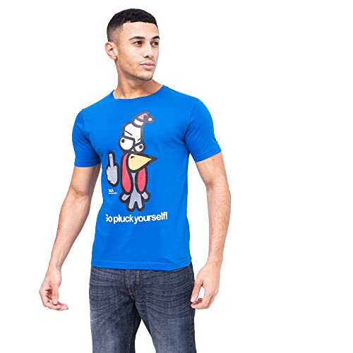 Xplicit Herren Bad Turkey T-Shirt, azurblau, XXL von Xplicit