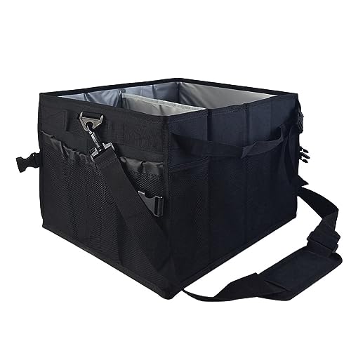 Xptieeck Grill-Picknicktaschen-Organizer mit Papierhandtuchhalter, Grilltasche zum Aufbewahren Von GrillgewüRzen, Werkzeug für Outdoor-Camping, Reisen, Auto von Xptieeck