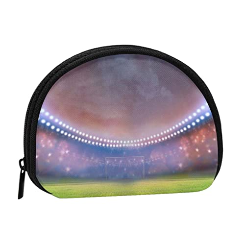 Fußball-Sport-Sport-Poster, Geldbörse, Make-up-Tasche, Damen-Aufbewahrungstasche, kleine Geldbörse, Muschel-Wechseltasche von XqmarT