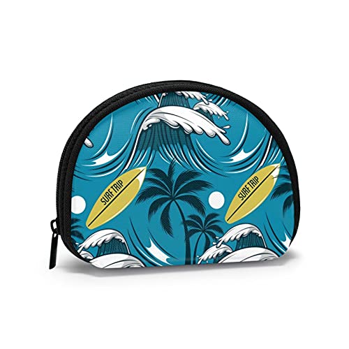 Hawaii Surfing, Brieftasche Shell Make-up Tasche Frauen Aufbewahrungstasche Kleine Geldbörse Shell Wechseltasche von XqmarT