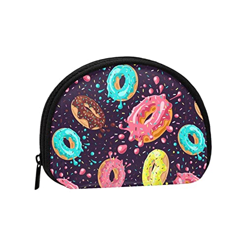 Tasty Donuts, Geldbörse, Make-up-Tasche, Damen-Aufbewahrungstasche, kleine Münzbörse, Münzgeldbeutel von XqmarT