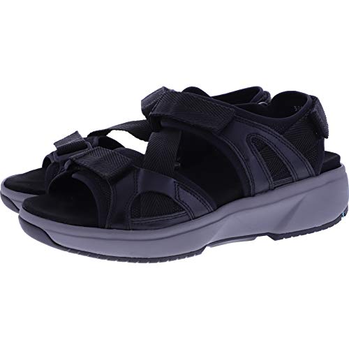 XSENSIBLE Stretchwalker/Modell: Lombok/Schwarz/Leder/Art: 306011-001 / Herren Sandalen von Xsensible