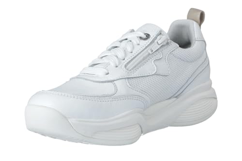 Xsensible Bequemer Edel Sneaker SWX21, Weite H, Color:weiß, 10-Englisch:5½ von Xsensible