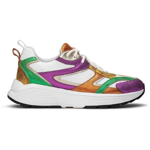 Xsensible Brooklyn Women Color Mix - Damenschuhe Bequeme Schnürschuhe, Mehrfarbig, Gr. 39 EU von Xsensible