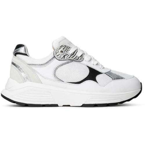 Xsensible Helix White Combi (weiß) - Damenschuhe Bequeme Schnürschuhe, Weiß, Gr. 39 EU von Xsensible