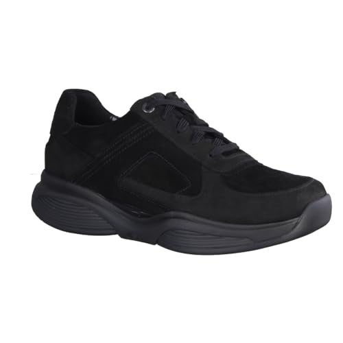 Xsensible SWX23 Schwarz - Sneaker - Herrenschuhe Sneaker/Schnürschuh, Schwarz, Leder/Textil (stretchleder) von Xsensible