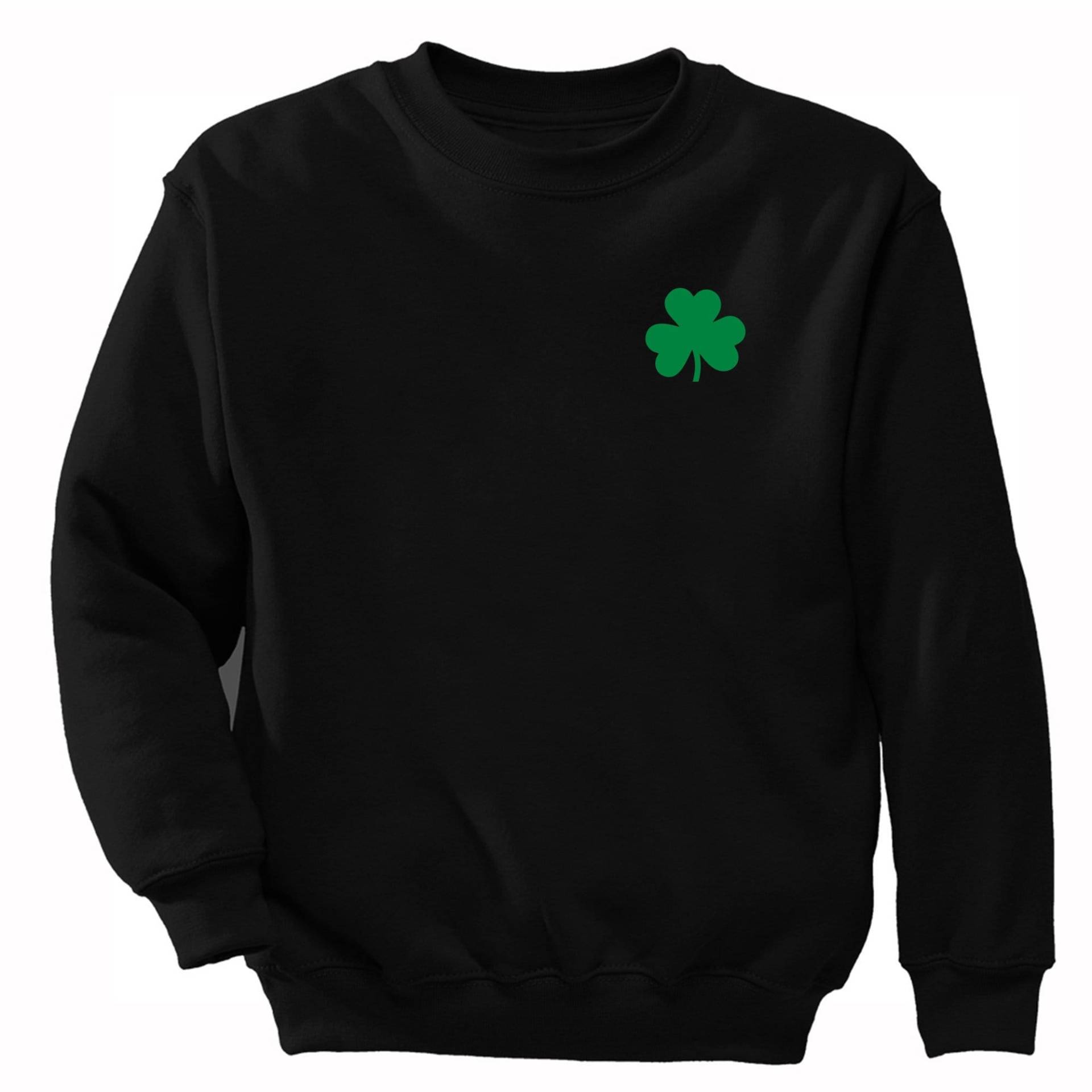 Herren Damentasche Kleeblatt Grün St. Patrick Es Day Saint Paddy Irish Leprechaun Drunk Beer Lucky Celtic Sweatshirt von XtraFlyApparel