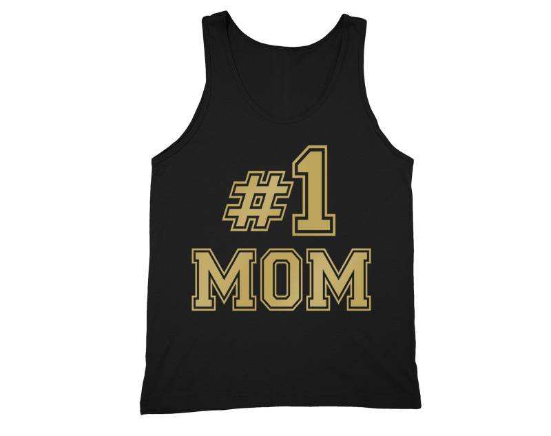Herren Muttertag Tank #1 Mama Mutter Geschenk Oma Großmutter Tanktop T-Shirt von XtraFlyApparel