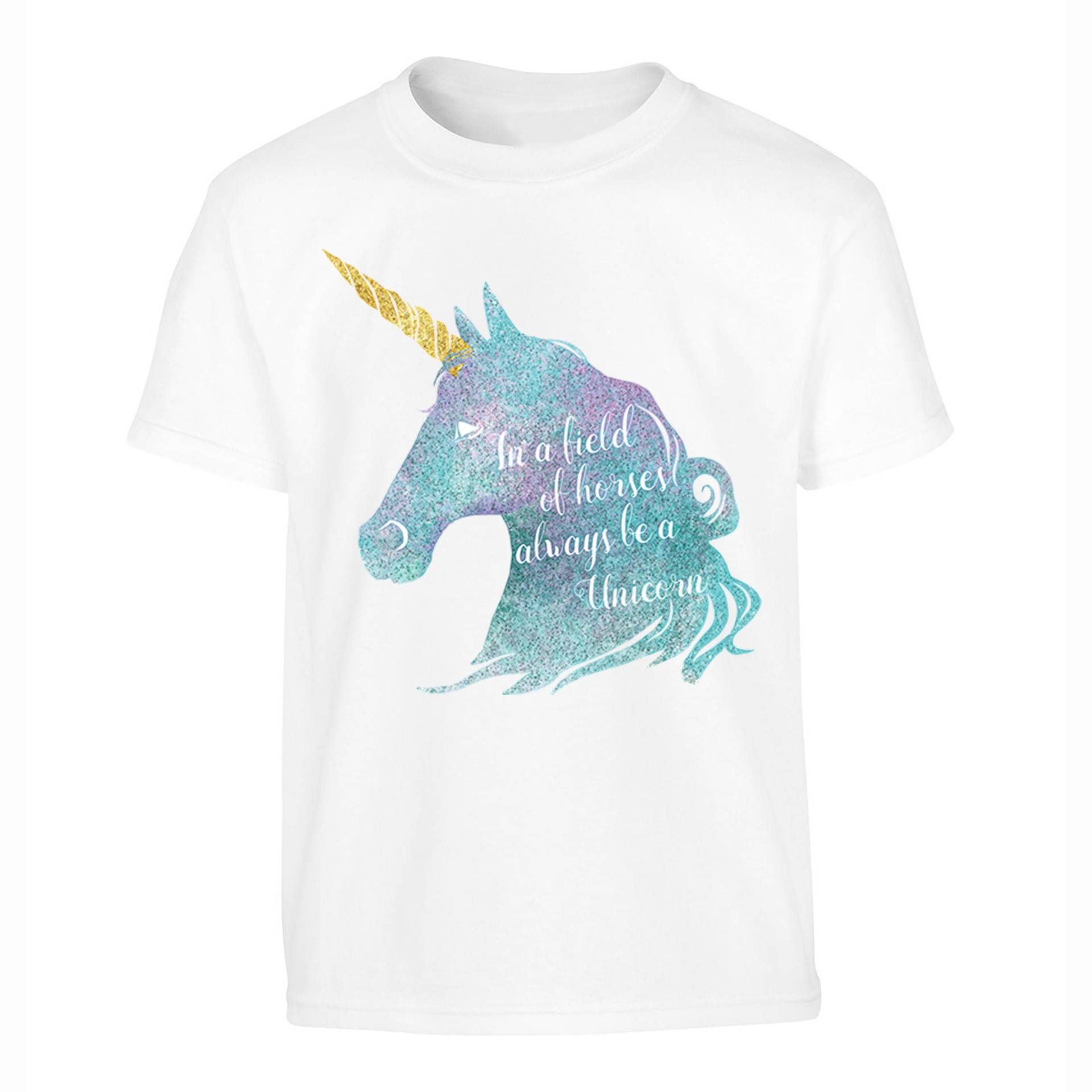 Jugend Kleinkind Be Einhorn Aquarell Pferd Kinder Geburtstag Baby Soft Fun Tochter Sohn Party Junge Mädchen Kleidung Crewneck T-Shirt Jugend Kleinkind Be Einhorn Aquarell Pferd Kinder Geburtstag Baby Soft Fun Tochter Sohn Party Junge Mädchen Kleidung Crewneck T-Shirt von XtraFlyApparel