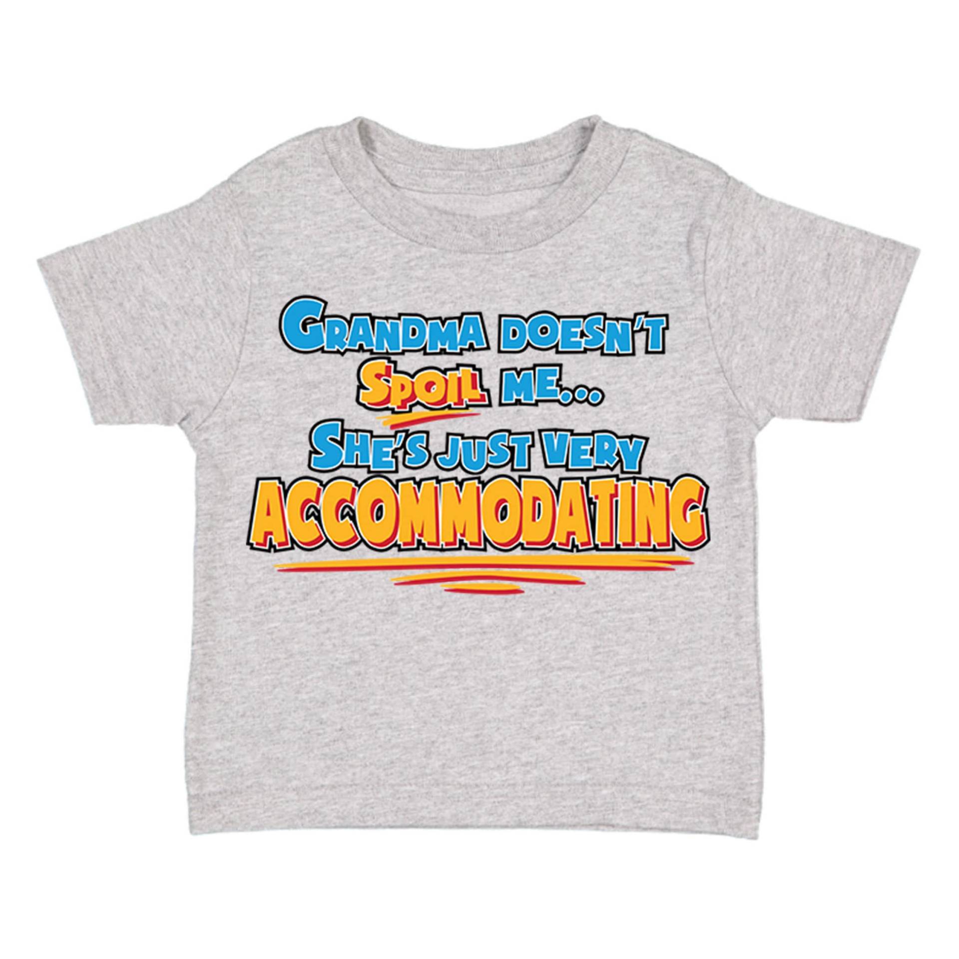 Jugend Kleinkind Oma Verwöhnt Mich Nicht Zuneigen Kinder Geburtstag Baby Weich Spaß Tochter Sohn Party Kleidung Crewneck T-Shirt von XtraFlyApparel